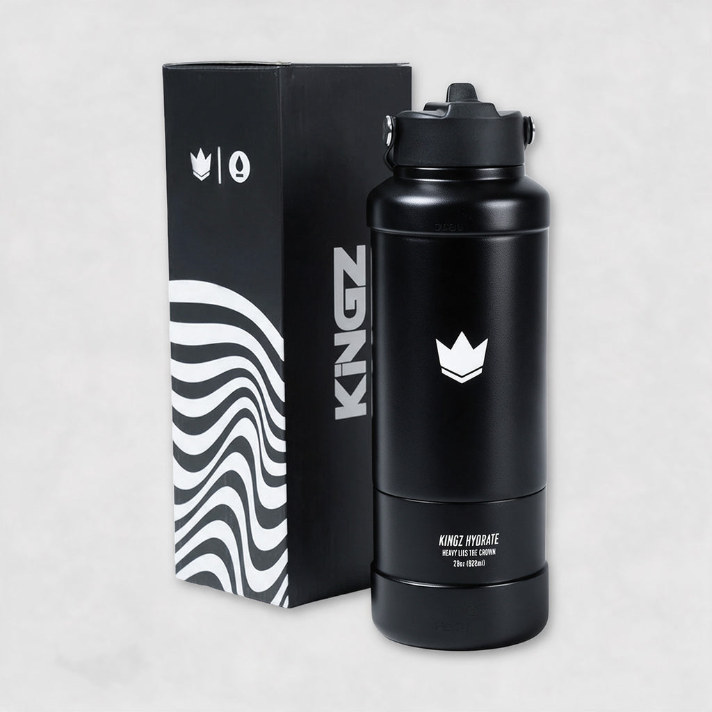 Kingz Hydrate Bottle Negra