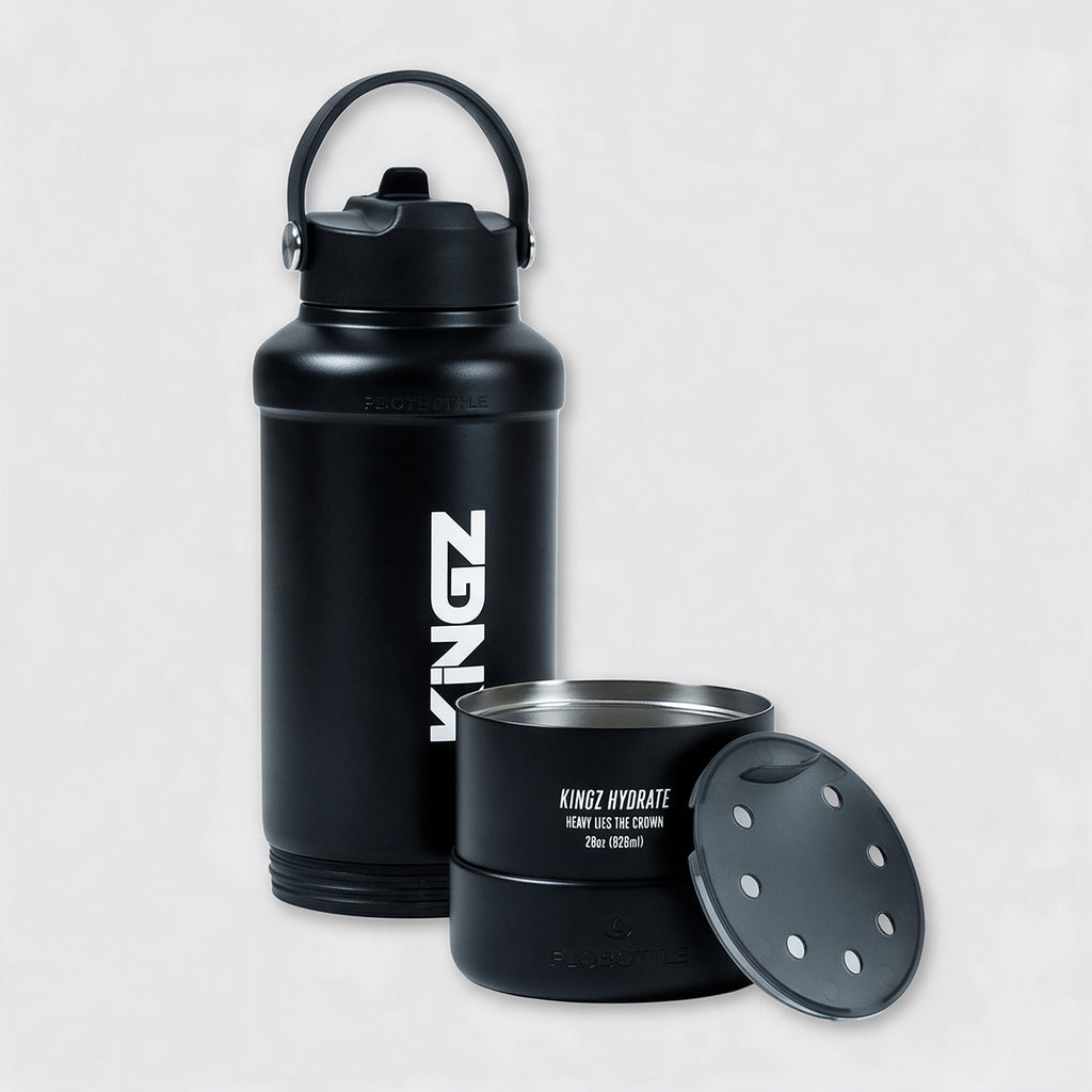 Kingz Hydrate Bottle Negra