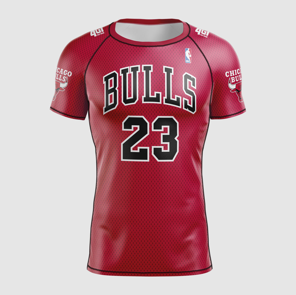 Rashguard Bulls Rojo