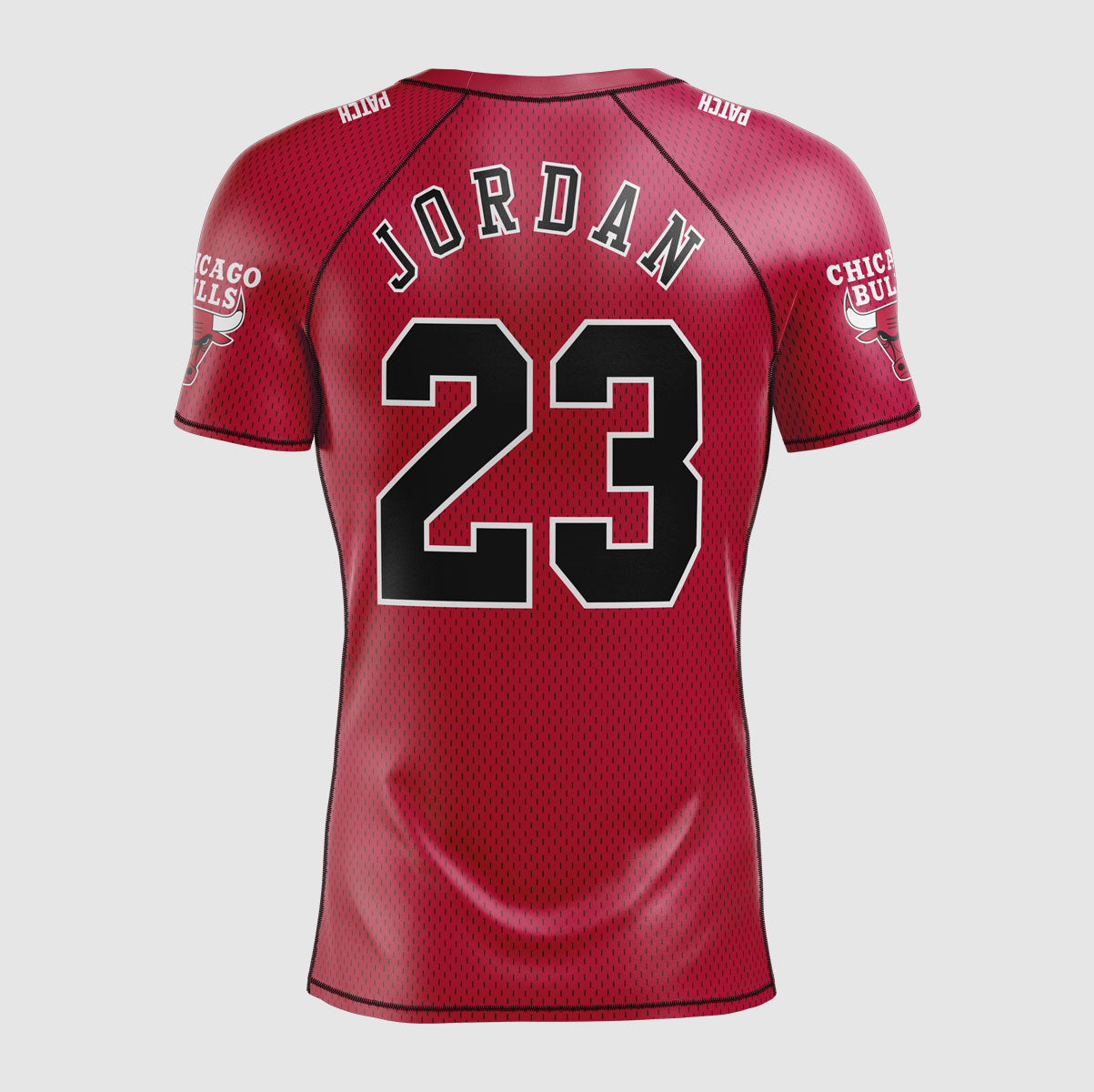 Rashguard Bulls Rojo