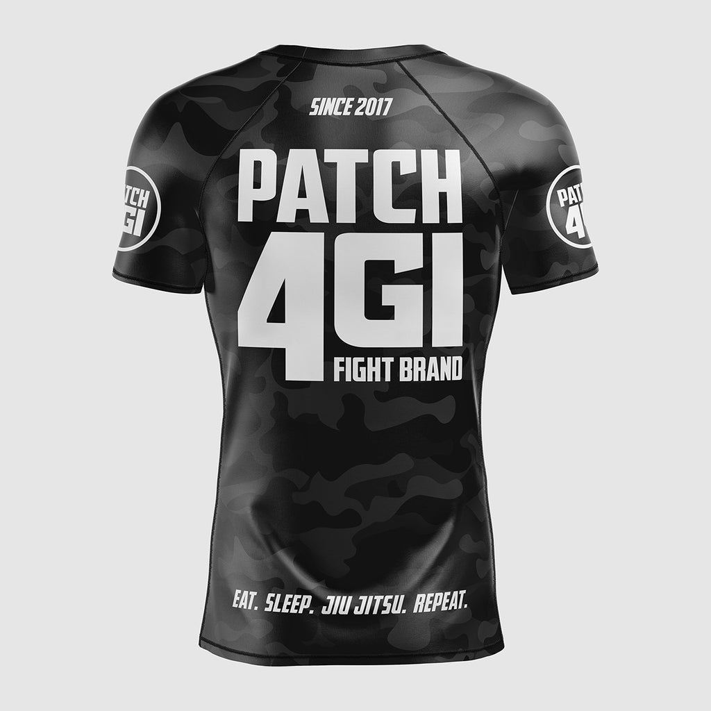 Rashguard Camuflaje Negro
