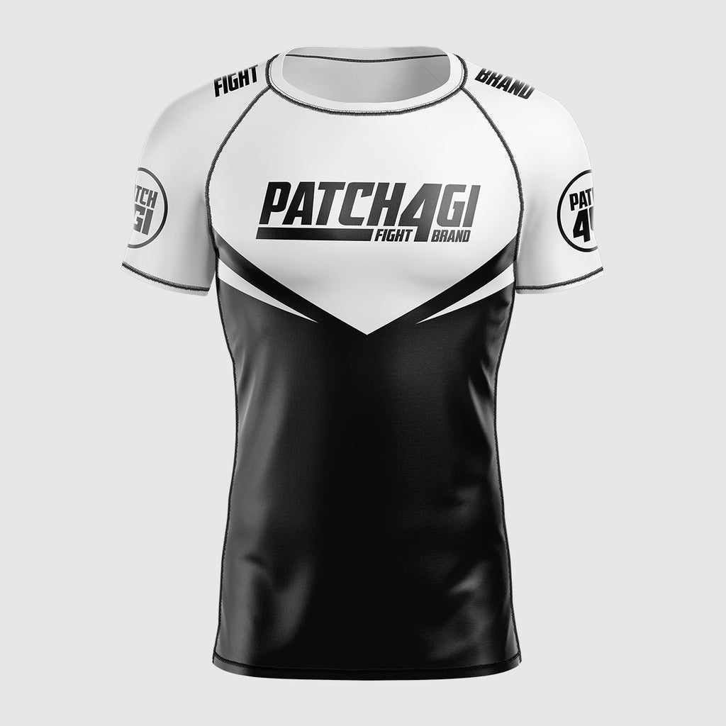 Rashguard Comp Blanco/Negro