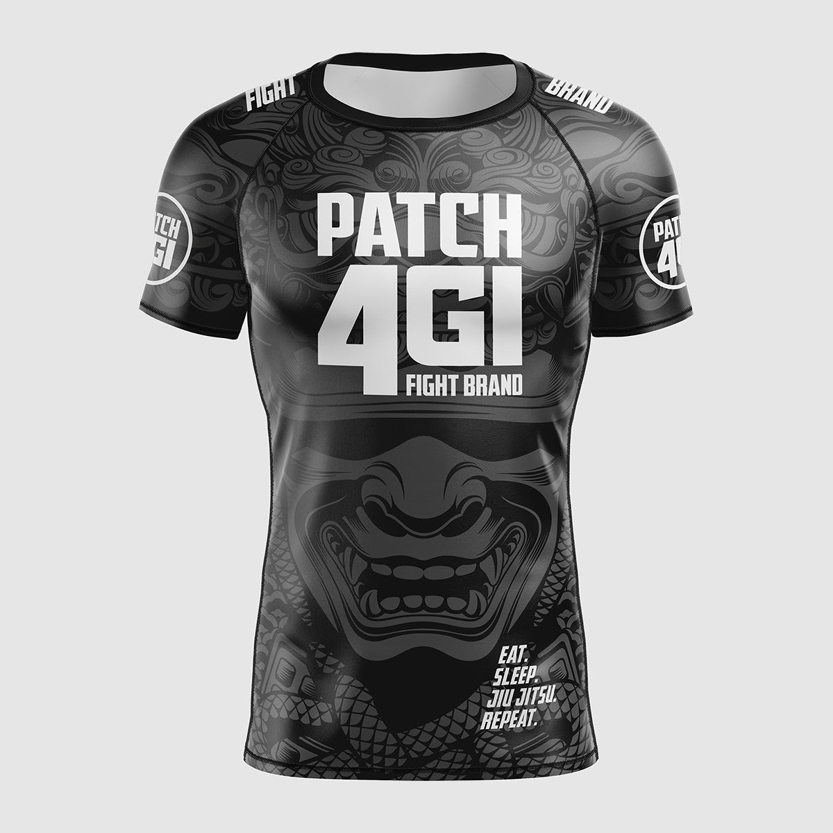 Rashguard Mask Negro