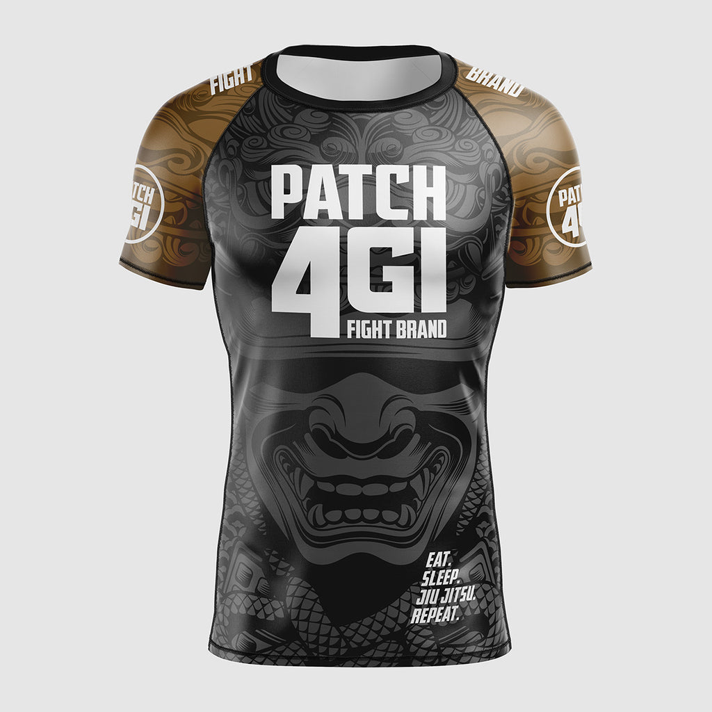 Rashguard Mask Marrón