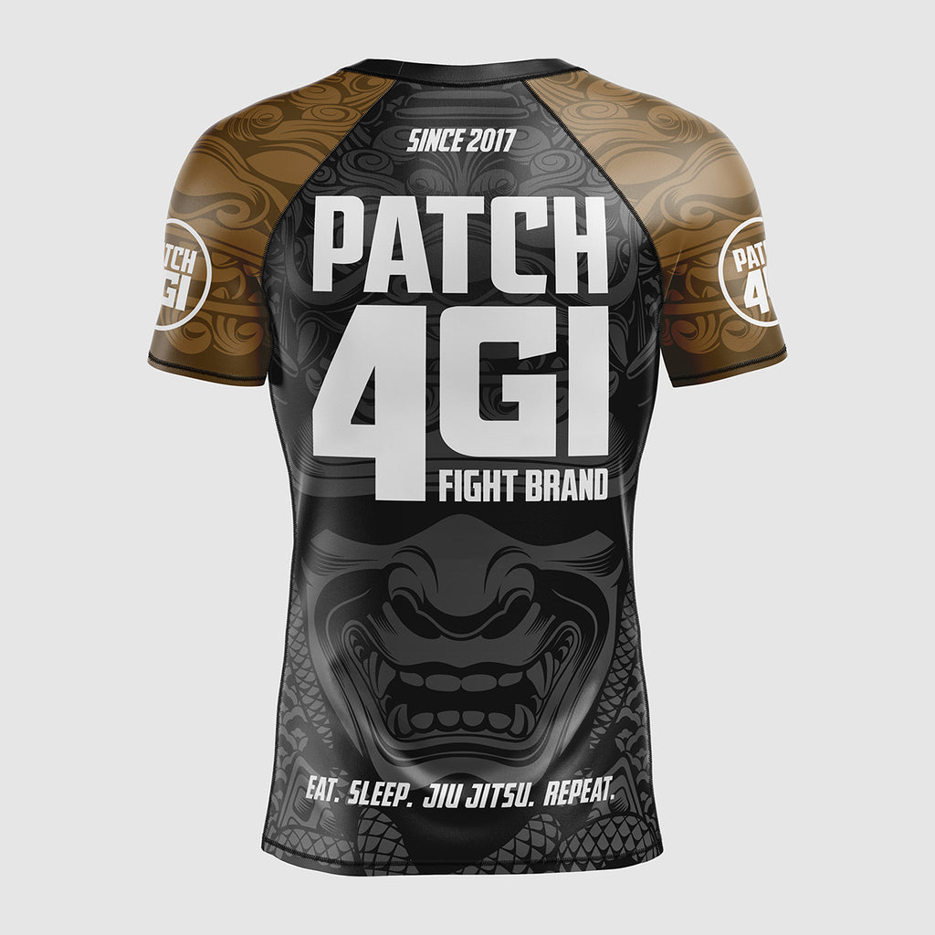 Rashguard Mask Marrón
