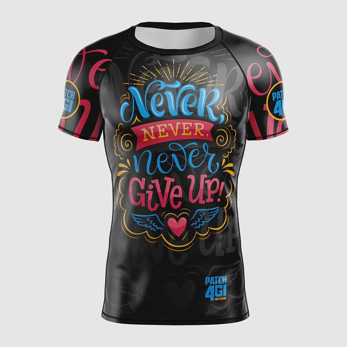 Rashguard Never Give Up