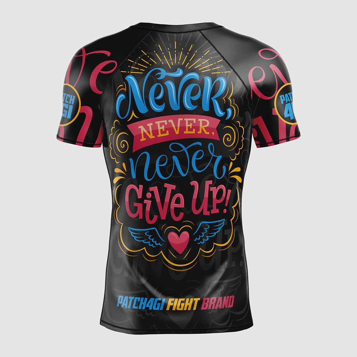 Rashguard Never Give Up