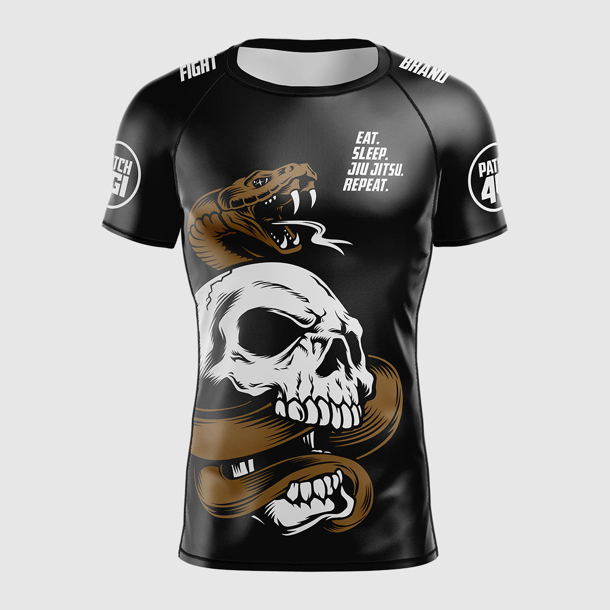 Rashguard Snake Marrón
