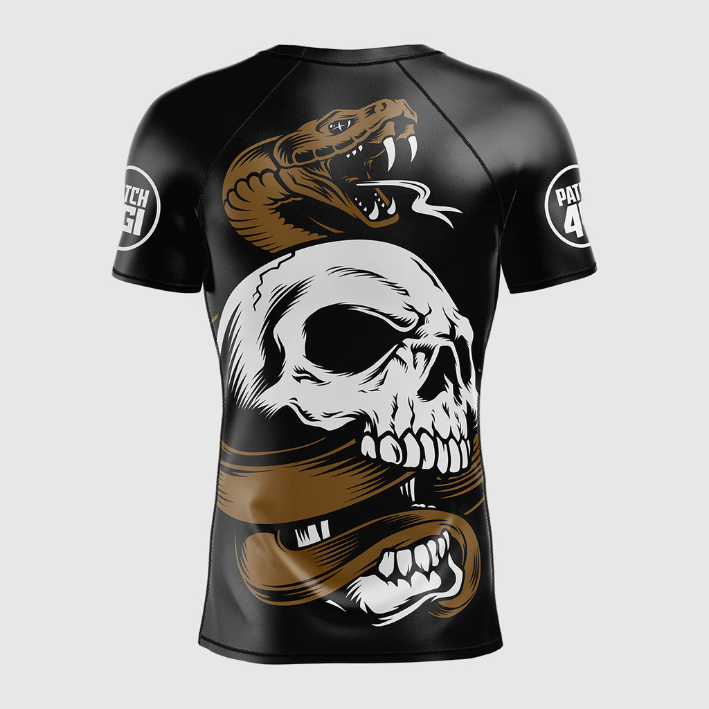 Rashguard Snake Marrón