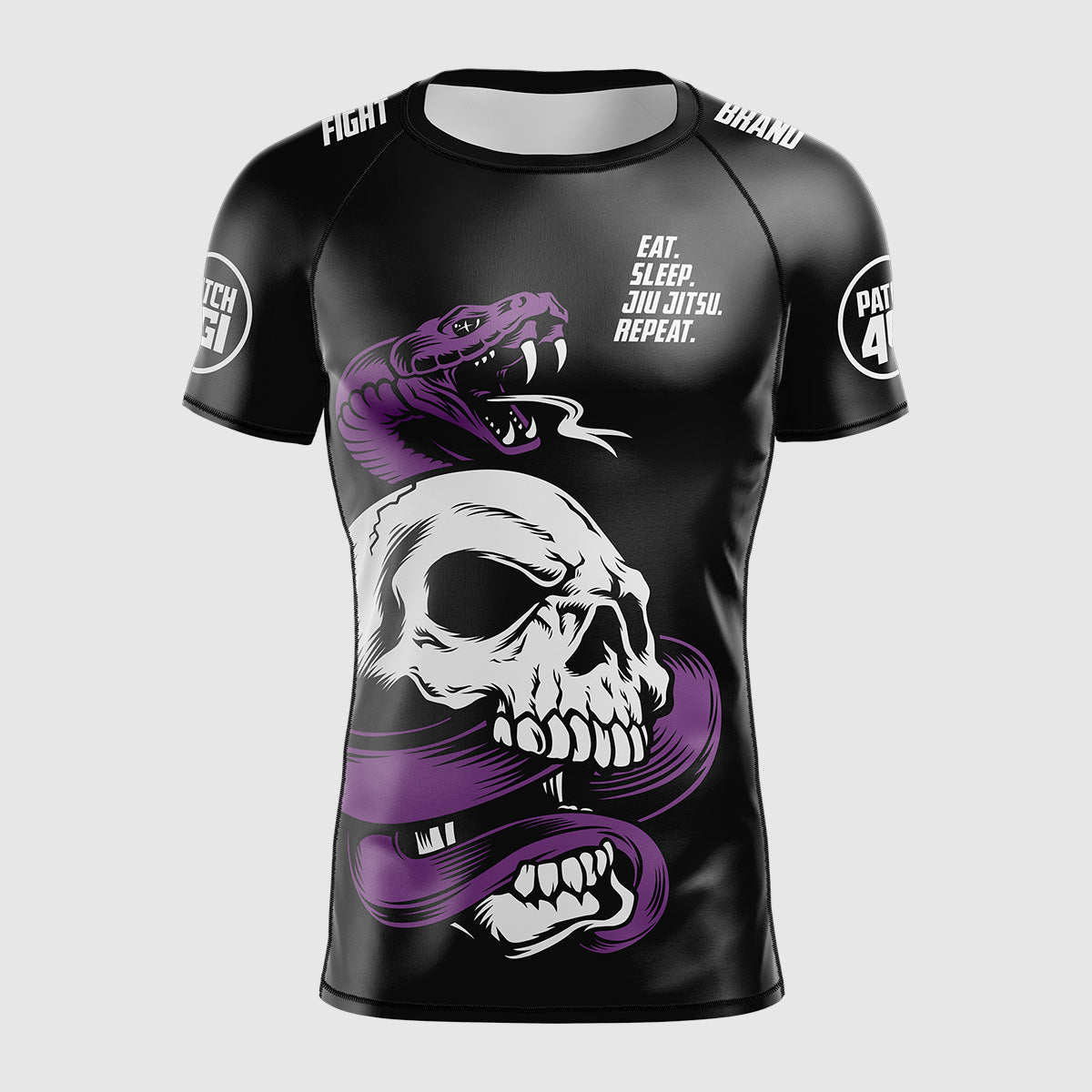 Rashguard Snake Morado