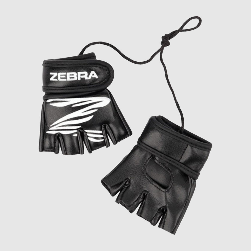 Zebra Mini Guantillas MMA (Adorno)