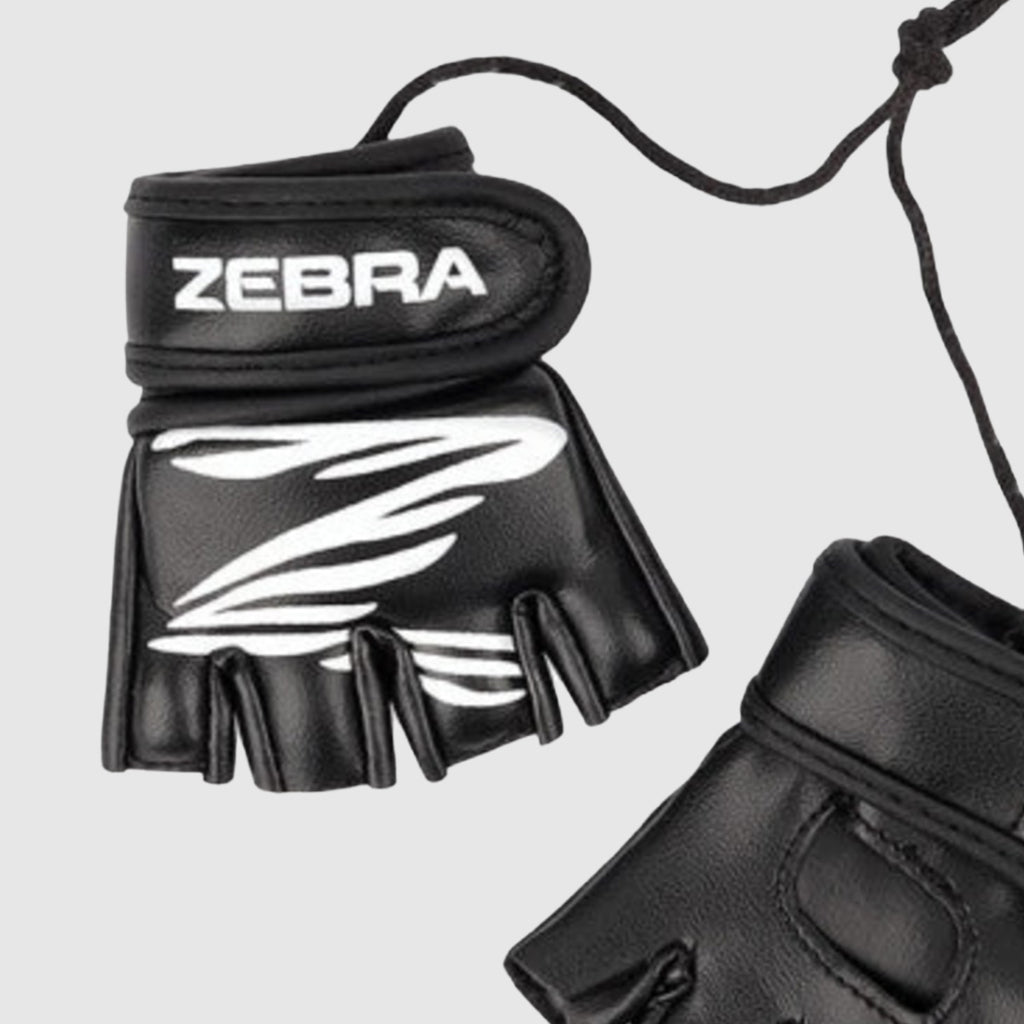 Zebra Mini Guantillas MMA (Adorno)